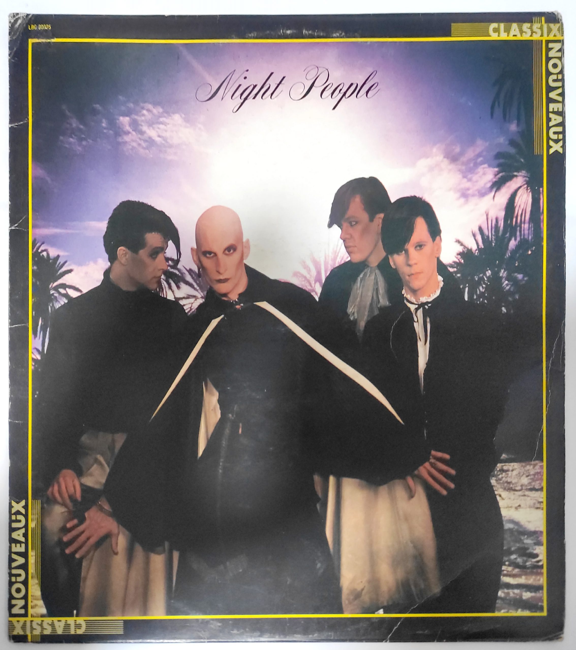 Classix Nouveaux  – Night People Vinyl Record 1981 Israel