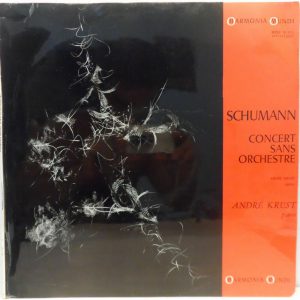 Andre Krust – Schumann: Concert Sans Orchestre LP Harmonia Mundi HMO 30 533 rare
