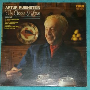 Artur Rubinstein ‎– The Chopin I Love RCA LSC-4016 1972 LP EX