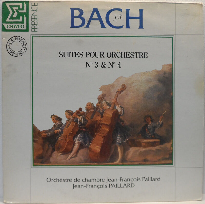 Bach – Suites for Orchestra No. 3 & 4 – Jean-Francois Paillard Chamber Orchestra