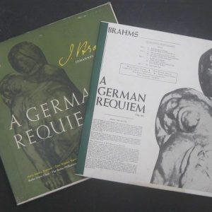 Brahms A German Requium Stader / Wiener / Lehmann Decca Gold DX-136 2 LP BOX