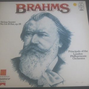 Brahms String Sextet No. 1 Principals Of LPO CFP 40288 LP EX