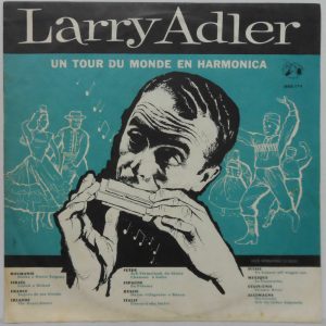 Larry Adler – Around The World With A Harmonica 10″ Rare World Music Monya Liter