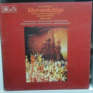 Moussorgsky – Khovanshchina Khaikin Melodiya HMV SLS 5023 3 LP Box EX