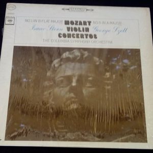 Mozart Violin Concertos Szell Stern Columbia MS 6557 2 Eye USA lp EX