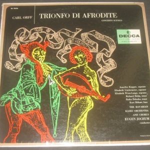 Orff Trionfo Di Afrodite  Jochum Decca ?GOLD LABEL DL 9826 LP