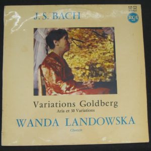Wanda Landowska – J. S. Bach Goldberg Variations RCA 50’s lp