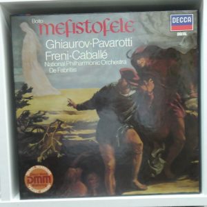 Arrigo Boito – Mefistofele Pavarotti De Fabritis Decca 6.35599 3 LP Box EX