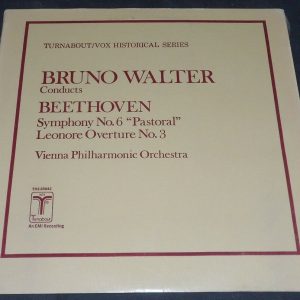 Beethoven ‎Symphony No. 6 “Pastoral” Leonore Overture Walter VOX Turnabout LP EX