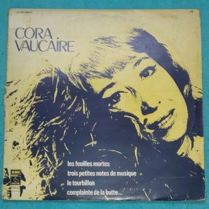 Cora Vaucaire ‎– Cora Vaucaire Pathé 2C 150-15684/5 2 LP Gatefold Chanson