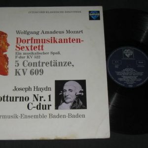 Mozart / Haydn – Kammermusik – Ensemble Baden-Baden Saphir lp ?