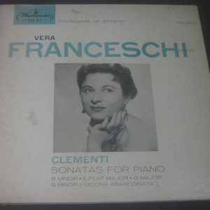 CLEMENTI – Piano Sonatas , Vera Franceschi , Westminster WN 18091 lp 1955