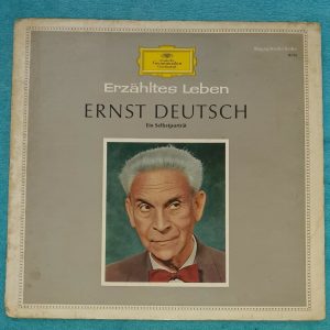 Ernst Deutsch ‎- Ein Selbstporträt  DGG 18 730 Tulips LP