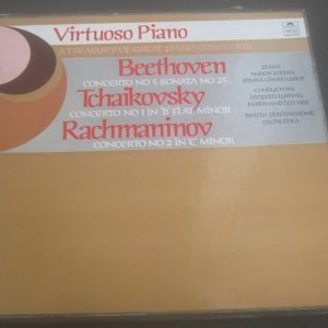 Foldes / Cherkassky / Ludwig / Leitner – Beethoven Tchaikovsky Rachmaninov 3 LP