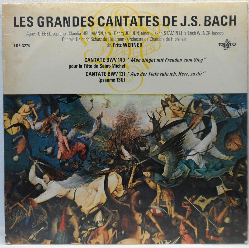 Fritz Werner / Chamber de Pforzheim – J.S. Bach – LES GRANDES CANTATES Vol. 17