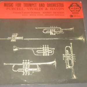 Music For Trumpet And Orchestra Purcell Dickson Voisin Ghitalla ‎ Decca LP