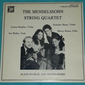 The Mendelssohn String Quartet  ‎- Plays Dvorak & Mendelssohn MHS 7214F LP EX