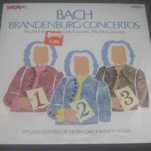 Bach Brandenburg 1-3 English Chamber Orchestra / Ledger MCA LP New Sealed