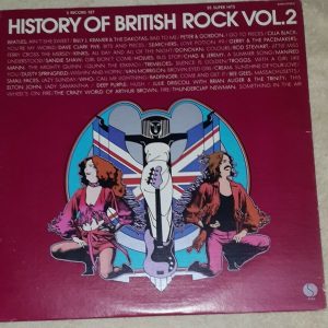 Beatles Kinks Van Morrison Small Faces Deep Purple Etc British Rock  2 LP EX