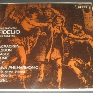 Beethoven Fidelio Highlights Nilsson Maazel DECCA SXL 6276 lp