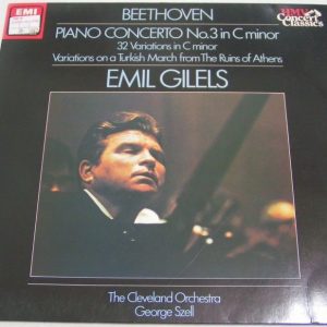 Beethoven – Piano Concerto No. 3 EMIL GILELS Cleveland Orchestra George Szell