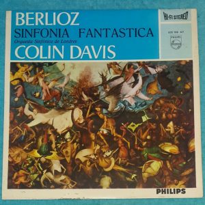 Berlioz Symphonie Fantastique Colin Davis Philips HI-FI STEREO 835 188 AY LP EX