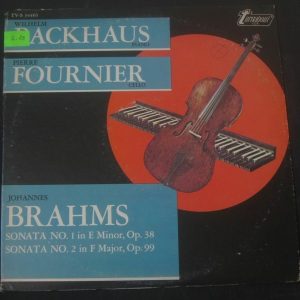 Brahms – Cello Piano Sonatas Fournier / Backhaus Vox Turnabout TV-S 34461 lp