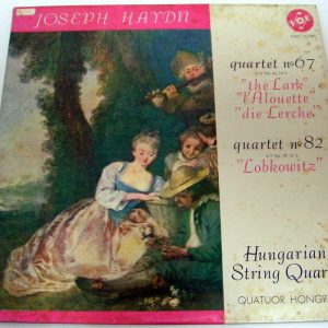 HAYDN – Quartet no. 67 & 82 Hungarian String Quartet VOX GBY 12.080 FRANCE 1961