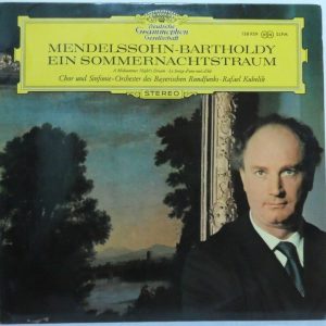 Mendelssohn Bartholdy – A Midsummer Night’s Dream LP Edith Mathis DGG TULIPS