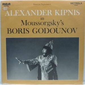 Alexander Kipnis In Moussorgsky’s Boris Godounov LP RCA VIC-1396 Victrola Mono