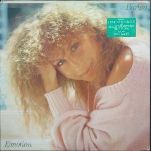 Barbra Streisand  – Emotion LP 12″ Vinyl Record 1984 Holland CBS 86309