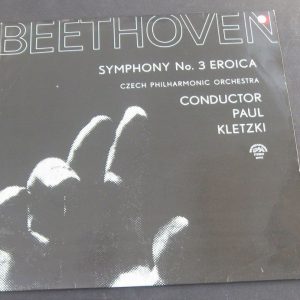Beethoven Symphony No. 3 Eroica PAUL KLETZKI SUPRAPHON SUA ST 50793 lp