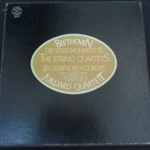Beethoven – The String Quartets Juilliard Quartet CBS GM 101 10 lp Box ex