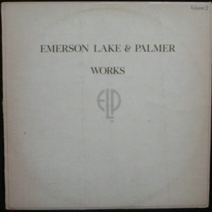 EMERSON LAKE & PALMER ELP – WORKS Volume 2 LP 12″ ISRAEL ISRAELI PRESS PROG