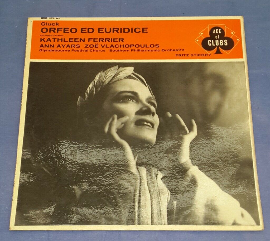 Gluck Orfeo Ed Euridice Abridged Version Ferrier Stiedry Decca Acl