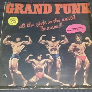 Grand Funk All the Girls in the World Beware Capitol SO 11356 Israeli LP Israel
