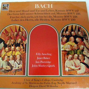 J. S. BACH – Cantata BWV 147  ELLY AMELING JANET BAKER EMI HMV