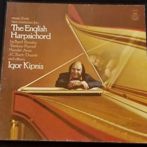 Kipnis – The English harpsichord Purcell / handel / byrd Etc Angel SB-3816 2 LP