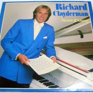 Richard Clayderman – Secret d’Amour LP ISRAEL Israeli press easy listening piano