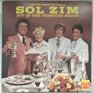Sol Zim – Joy Of The Passover Sedar LP 1979 Jewish Folk Klezmer Zimray