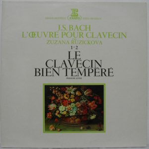 Bach – The Well-Tempered Clavier / L’?uvre Pour Clavecin Zuzana Ruzickova 2LP