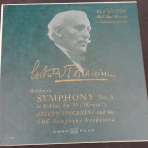 Beethoven ‎– Symphony No. 3 Eroica Toscanini RCA LM 1042 lp 50’s EX