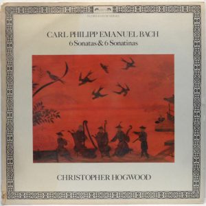 Christopher Hogwood C.P.E. Bach – 6 Sonatas & 6 Sonatinas LP L’Oiseau-L?yre