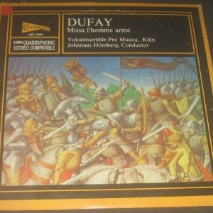 Dufay – Missa l’homme armé Johannes Hömberg Candide QCE 31094 LP EX