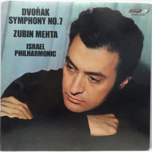 Dvorak – Symphony No. 7 LP Israel Philharmonic Zubin Mehta London ffrr CS 6607