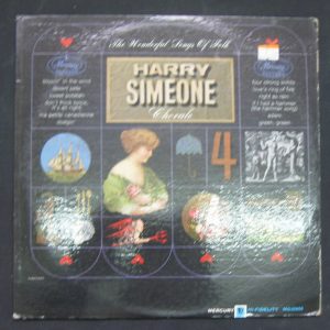Harry Simeone Chorale – The Wonderful Songs of Folk Mercury lp