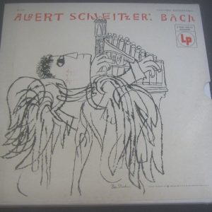 Schweitzer ?? Bach Organ Music  Artwork ? Ben Shahn Columbia SL 223 6 Eye 3 LP
