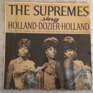 The Supremes Sing Holland Dozier Holland Motown 1st Press ED1 Israeli LP Israel