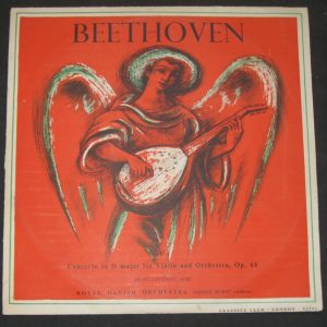 ALAN LOVEDAY – Beethoven Violin Concerto . HURST . Classics Club X 2502 lp