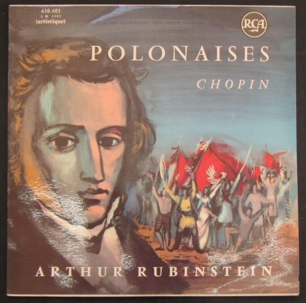 Arthur Rubinstein Chopin Polonaises Lp Rca 630401 France Recordrome